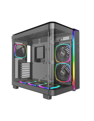 Case, MONTECH, KING 95 PRO (B), MidiTower, Not included, ATX, MicroATX, MiniITX, Colour Black, KING95PRO(B)
