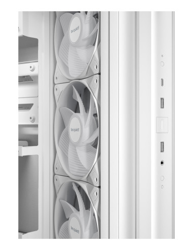 Case, BE QUIET, ATX/micro ATX/Mini-ITX, White, Midi Tower, PC, BGW86