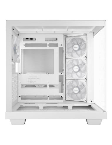 Case, BE QUIET, ATX/micro ATX/Mini-ITX, White, Midi Tower, PC, BGW86