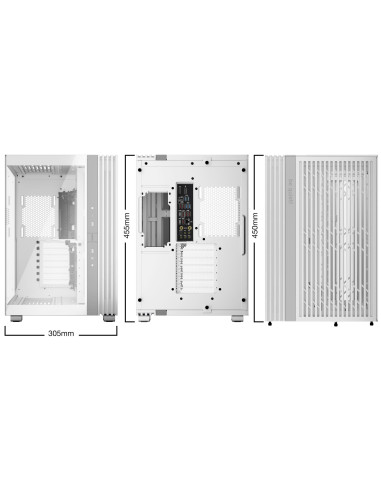 Case, BE QUIET, LIGHT BASE 600 DX, Tower, Case product features Transparent panel, ATX, MicroATX, MiniITX, Colour White, BGW66