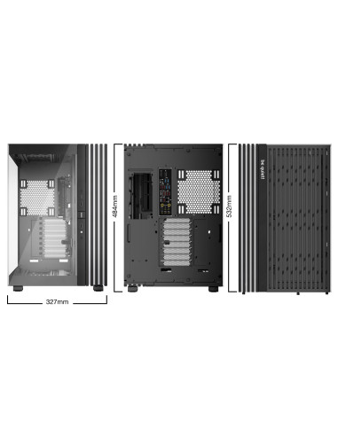 Case, BE QUIET, LIGHT BASE 900 DX, Tower, ATX, EATX, MicroATX, MiniITX, XL-ATX, Colour Black, BGW69