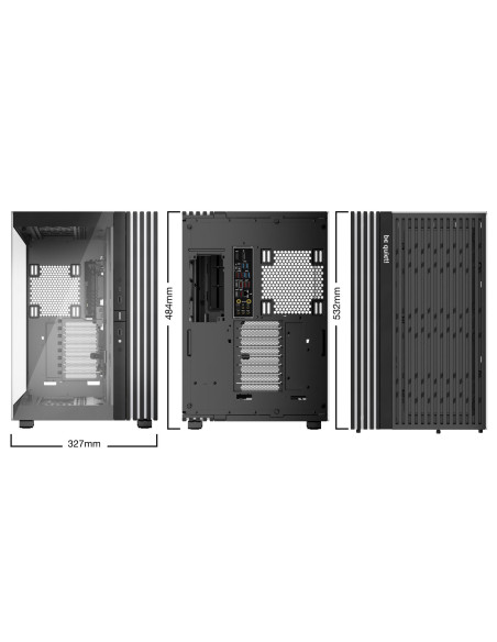 Case, BE QUIET, LIGHT BASE 900 DX, Tower, ATX, EATX, MicroATX, MiniITX, XL-ATX, Colour Black, BGW69