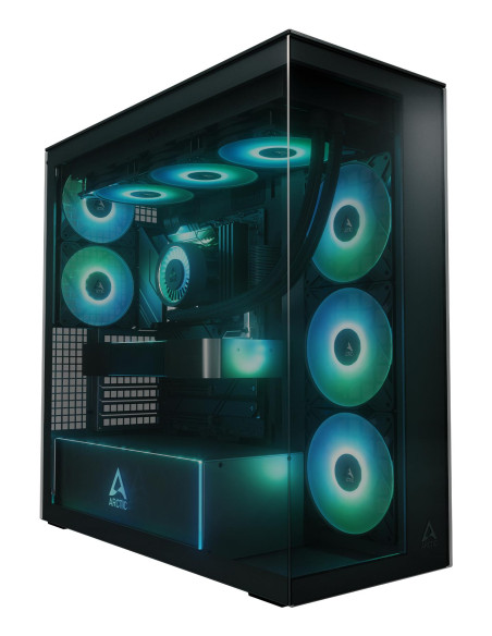 Case, ARCTIC, EATX, Black, Midi Tower, PC, ACPCC00015A