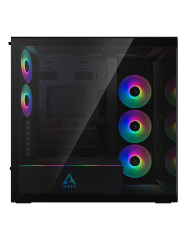 Case, ARCTIC, EATX, Black, Midi Tower, PC, Xtender (Mirror Black), ACPCC00018A