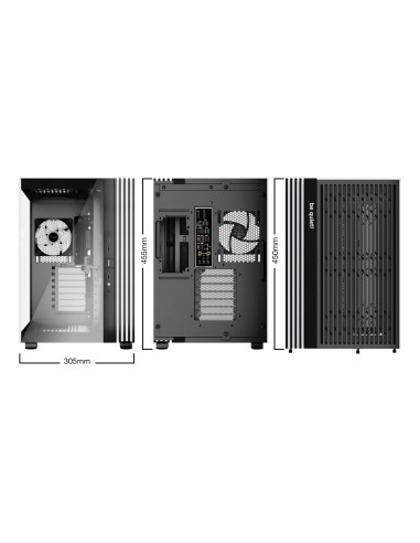Case, BE QUIET, LIGHT BASE 600 LX, Tower, ATX, MicroATX, MiniITX, Colour Black, BGW67