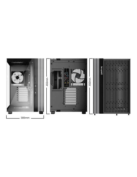 Case, BE QUIET, LIGHT BASE 600 LX, Tower, ATX, MicroATX, MiniITX, Colour Black, BGW67