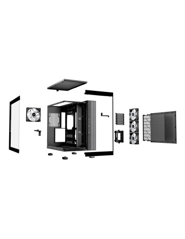 Case, BE QUIET, LIGHT BASE 600 LX, Tower, ATX, MicroATX, MiniITX, Colour Black, BGW67