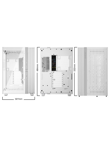 Case, BE QUIET, LIGHT BASE 900 DX, Tower, ATX, EATX, MicroATX, MiniITX, XL-ATX, Colour White, BGW70