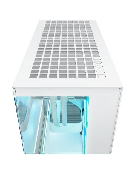 Case, ARCTIC, Xtender (White), MidiTower, Case product features Transparent panel, Not included, Colour White, ACPCC00014A
