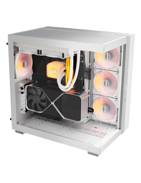 Case, BE QUIET, LIGHT BASE 600 LX, Tower, ATX, MicroATX, MiniITX, Colour White, BGW68