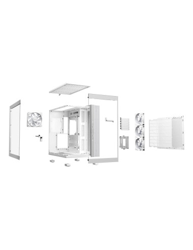 Case, BE QUIET, LIGHT BASE 600 LX, Tower, ATX, MicroATX, MiniITX, Colour White, BGW68