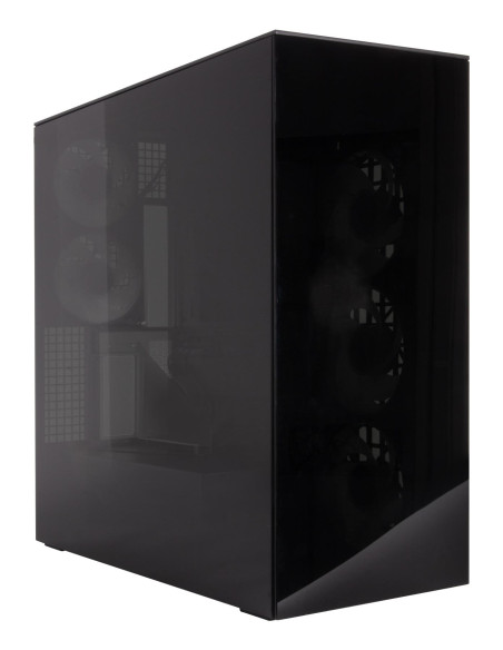 Case, ARCTIC, Xtender VG (Black), Case product features Transparent panel, Not included, Colour Black, ACPCC00016A