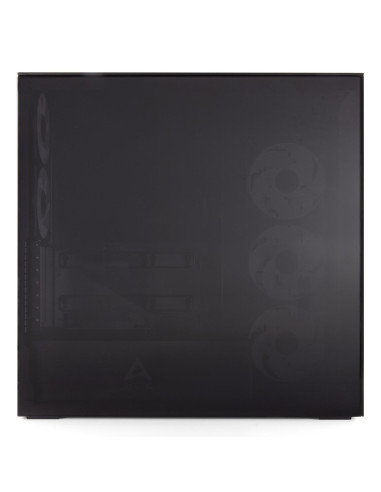 Case, ARCTIC, Xtender VG (Black), Case product features Transparent panel, Not included, Colour Black, ACPCC00016A