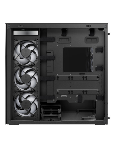 Case, ARCTIC, Xtender VG (Black), Case product features Transparent panel, Not included, Colour Black, ACPCC00016A