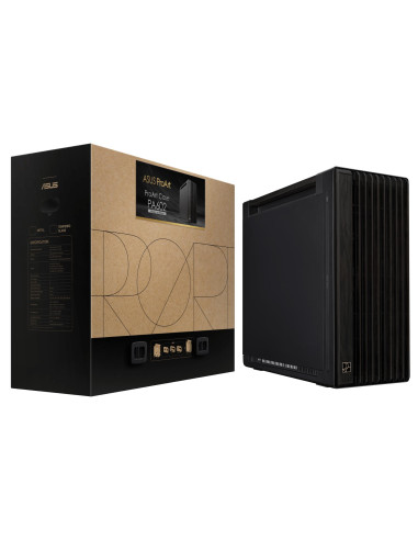 Case, ASUS, ProArt PA602 Wood Edition - Metal Panel, MidiTower, Case product features Fan control panel, Not included, Colour B