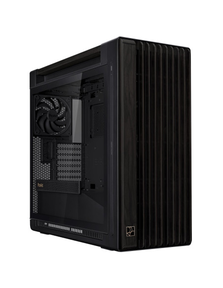 Case, ASUS, ProArt PA602 Wood Edition - Tempered Glass Panel, MidiTower, Case product features Transparent panel, ATX, EATX, Mi