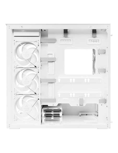 Case, ARCTIC, Xtender VG (White), Case product features Transparent panel, Not included, Colour White, ACPCC00017A