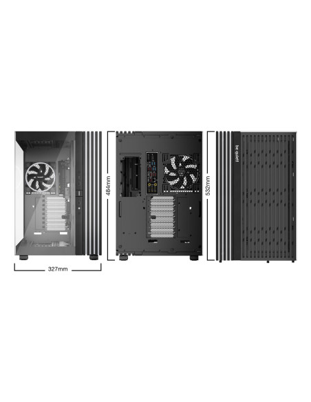 Case, BE QUIET, LIGHT BASE 900 FX, Tower, Case product features Transparent panel, ATX, EATX, MicroATX, MiniITX, XL-ATX, Colour