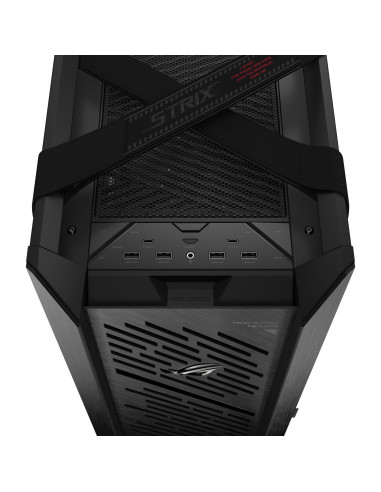 Case, ASUS, ATX/micro ATX/Mini-ITX/EATX, Black, Midi Tower, PC, ROG Strix Helios II, GX601S/BK/TGROGSTRIXHELIO