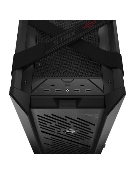 Case, ASUS, ATX/micro ATX/Mini-ITX/EATX, Black, Midi Tower, PC, ROG Strix Helios II, GX601S/BK/TGROGSTRIXHELIO
