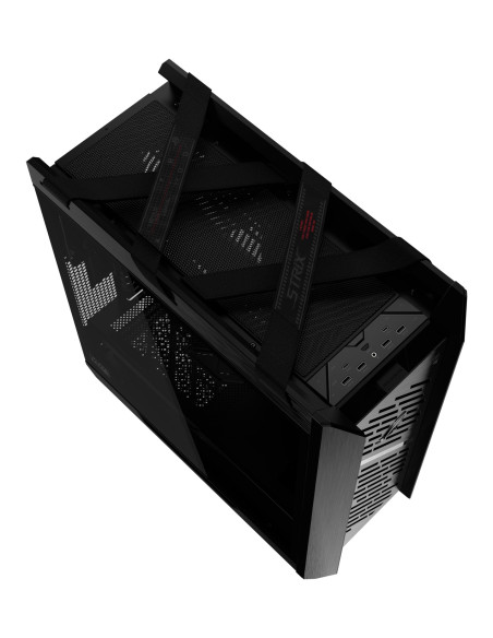 Case, ASUS, ATX/micro ATX/Mini-ITX/EATX, Black, Midi Tower, PC, ROG Strix Helios II, GX601S/BK/TGROGSTRIXHELIO