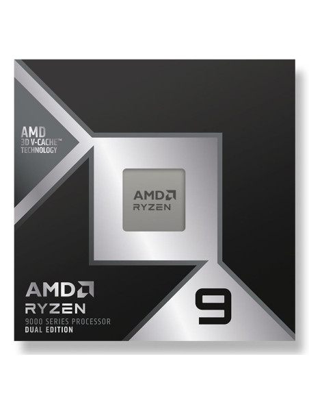 CPU, AMD, Desktop, AMD RyzenT 9, 9950X3D2, 4.3 GHz, 16xCores, Cache 192 MB, Socket Socket AM5, TDP 200 W, GPU Yes, Box, 100-100