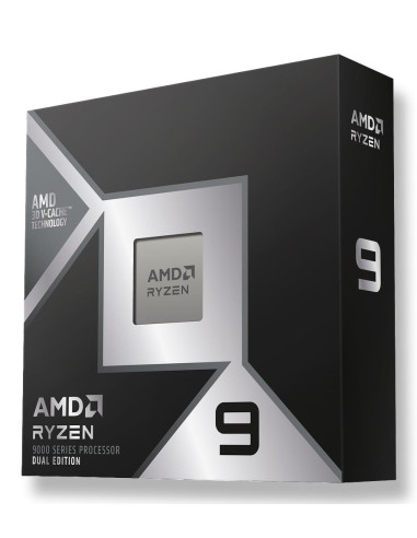 CPU, AMD, Desktop, AMD RyzenT 9, 9950X3D2, 4.3 GHz, 16xCores, Cache 192 MB, Socket Socket AM5, TDP 200 W, GPU Yes, Box, 100-100