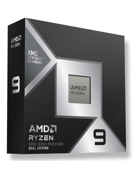 CPU, AMD, Desktop, AMD RyzenT 9, 9950X3D2, 4.3 GHz, 16xCores, Cache 192 MB, Socket Socket AM5, TDP 200 W, GPU Yes, Box, 100-100