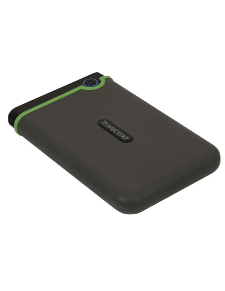 External HDD, TRANSCEND, StoreJet, 1TB, USB 3.0, Colour Green, TS1TSJ25M3S