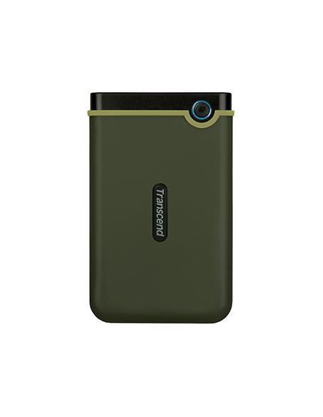 External HDD, TRANSCEND, StoreJet, 1TB, USB 3.1, Colour Green, TS1TSJ25M3G