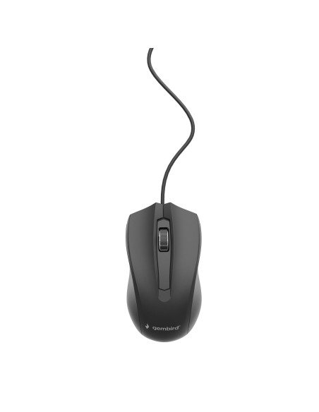 MOUSE USB OPTICAL/BLACK MUS-3B-01 GEMBIRD