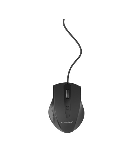 MOUSE USB OPTICAL/BLACK MUS-4B-02 GEMBIRD