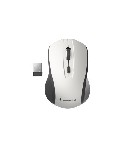 MOUSE USB OPTICAL WRL BLACK/SILVER MUSW-4B-02-BS GEMBIRD