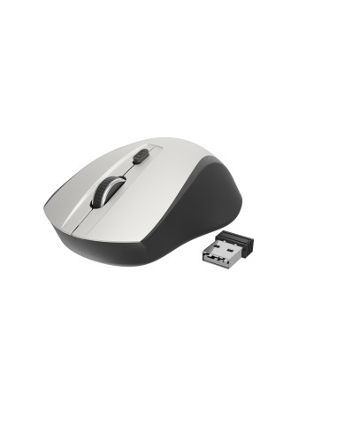 MOUSE USB OPTICAL WRL BLACK/SILVER MUSW-4B-02-BS GEMBIRD