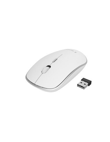 MOUSE USB OPTICAL WRL/WHITE MUSW-4B-01-W GEMBIRD