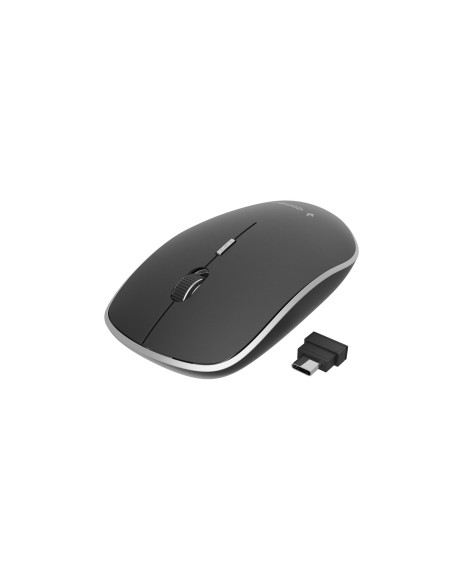 MOUSE USB-C OPTICAL WRL BLACK/SILENT MUSW-4BSC-01 GEMBIRD