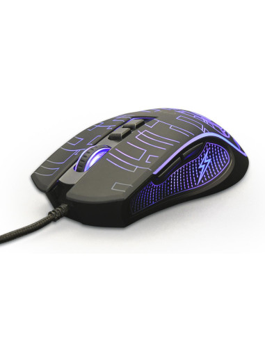 MOUSE USB OPTICAL GAMING/BLACK MUSG-RGB-01 GEMBIRD
