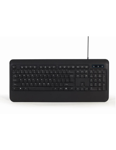 KEYBOARD MULTIMEDIA USB ENG/BLACK KB-UML-03 GEMBIRD