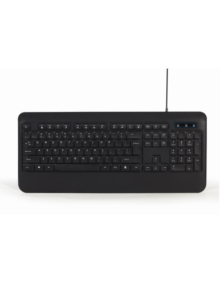 KEYBOARD MULTIMEDIA USB ENG/BLACK KB-UML-03 GEMBIRD
