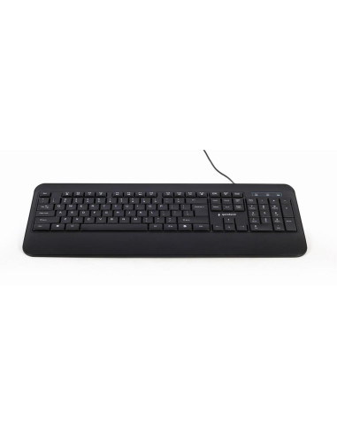 KEYBOARD MULTIMEDIA USB ENG/BLACK KB-UML-03 GEMBIRD