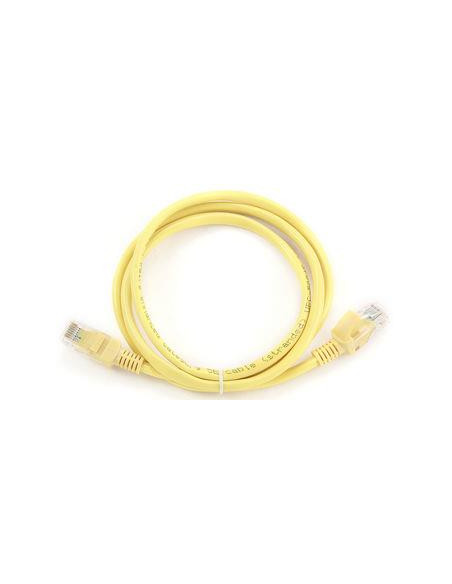 PATCH CABLE CAT5E UTP 1M/YELLOW PP12-1M/Y GEMBIRD