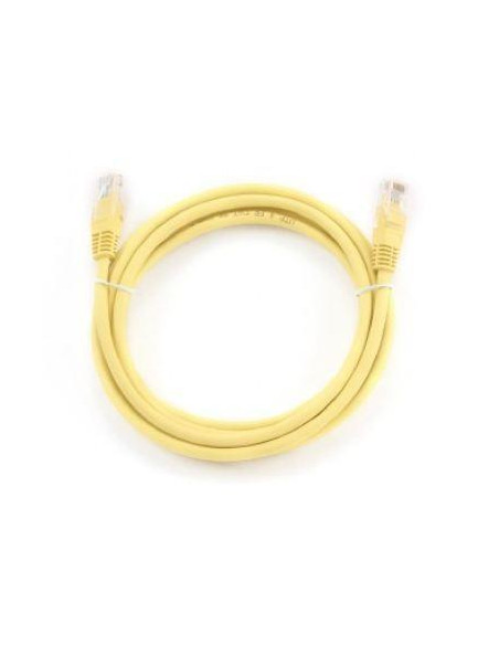 PATCH CABLE CAT5E UTP 2M/YELLOW PP12-2M/Y GEMBIRD