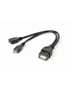 CABLE USB OTG AF +MICRO BF TO/MICRO BM A-OTG-AFBM-04 GEMBIRD
