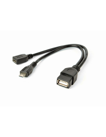 CABLE USB OTG AF +MICRO BF TO/MICRO BM A-OTG-AFBM-04 GEMBIRD