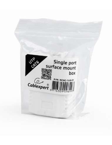 CABLE ACC MOUNT BOX CAT6 UPT/NCAC-1U6-01 GEMBIRD