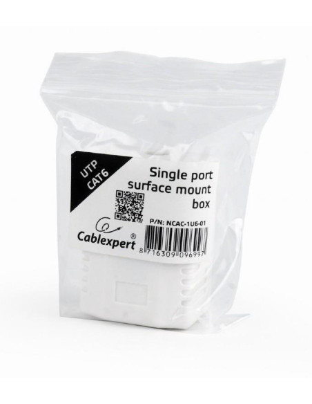 CABLE ACC MOUNT BOX CAT6 UPT/NCAC-1U6-01 GEMBIRD