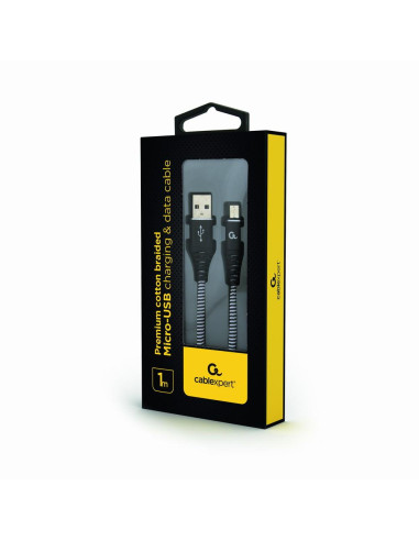 CABLE USB2 TO MICRO-USB 1M/CC-USB2B-AMMBM-1M-BW GEMBIRD