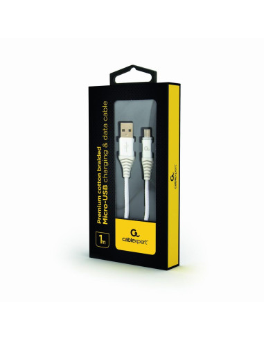 CABLE USB2 TO MICRO-USB 1M/CC-USB2B-AMMBM-1M-BW2 GEMBIRD