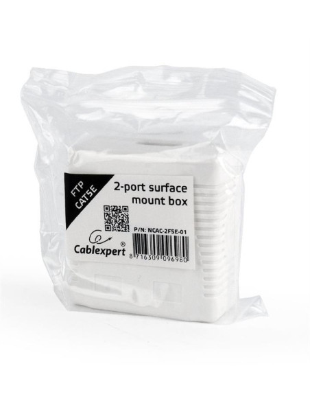 CABLE ACC MOUNT BOX CAT5E FTP/2P NCAC-2F5E-01 GEMBIRD