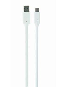 CABLE USB-C TO USB3 1M WHITE/CCP-USB3-AMCM-1M-W GEMBIRD